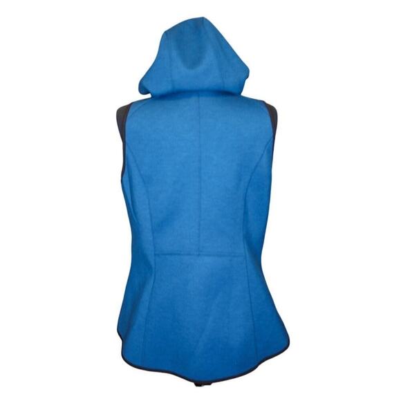 Gerry Hooded Vest Blue Stretch Outdoors Activewear Gorpcore L - Picture 3 of 4